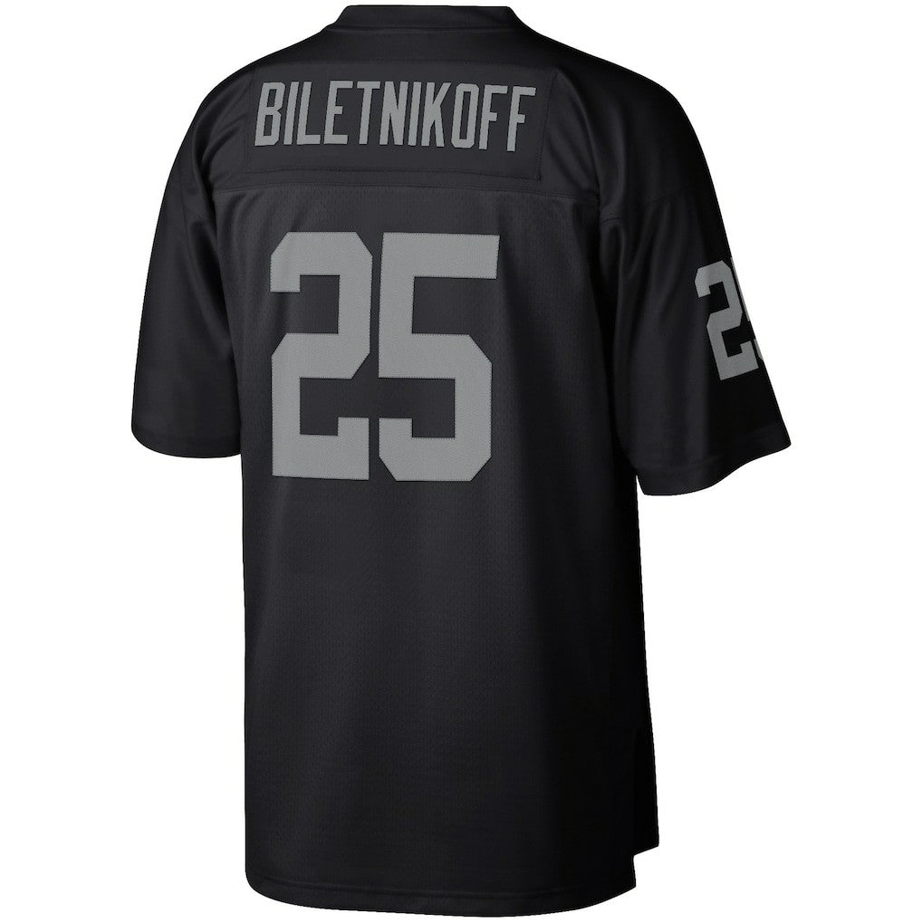 Fred Biletnikoff Las Vegas Raiders Retired Player Legacy Replica Jersey - Black outlet