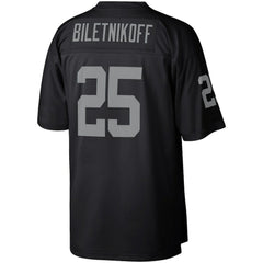 Fred Biletnikoff Las Vegas Raiders Retired Player Legacy Replica Jersey - Black outlet