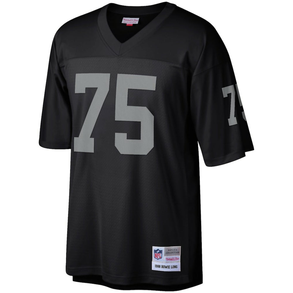 Howie Long Las Vegas Raiders Retired Player Legacy Replica Jersey - Black online