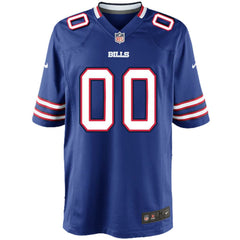 Buffalo Bills Youth Custom Game Jersey - Royal