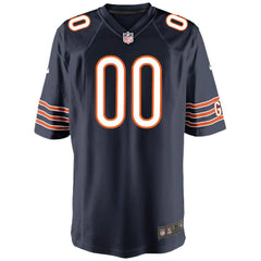 Chicago Bears Youth Custom Game Jersey - Navy