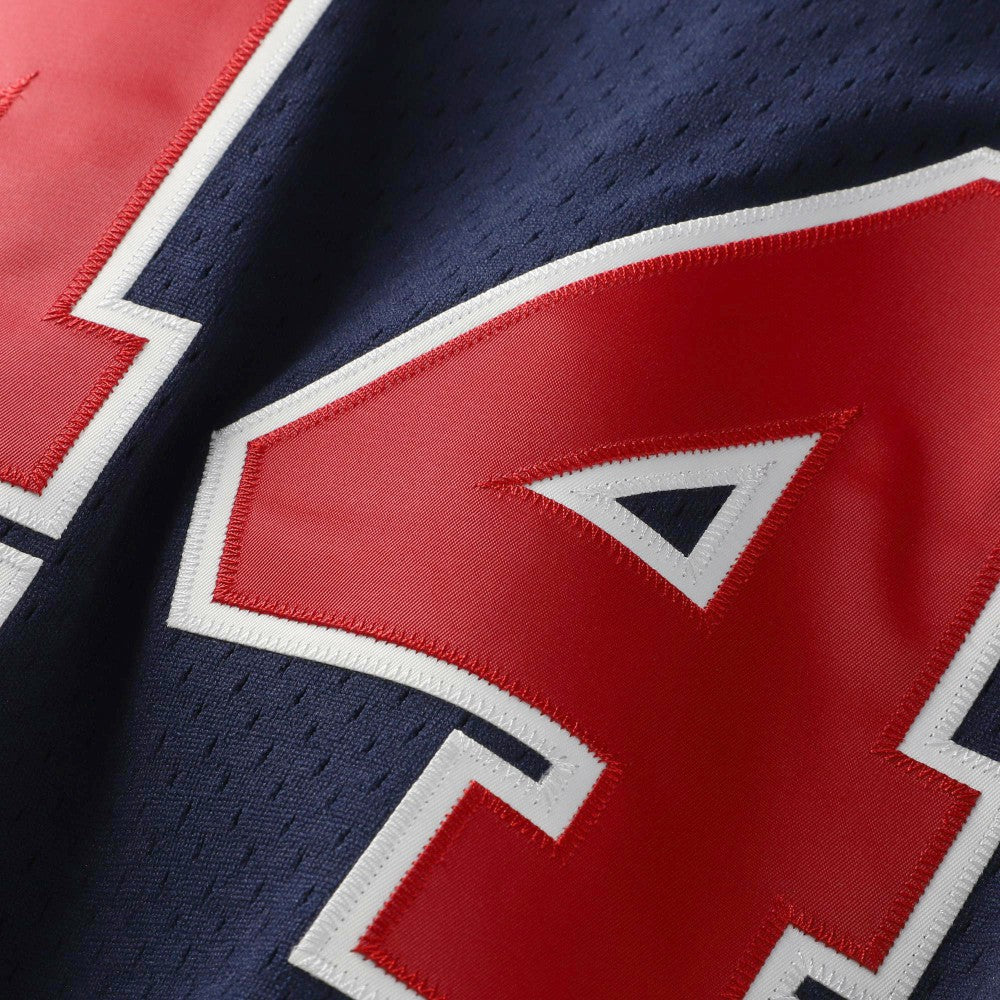 Reggie Jackson California Angels Authentic Batting Practice Jersey Navy | Mitchell & Ness