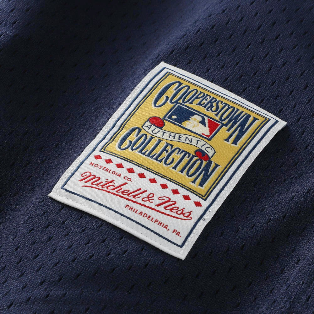 Reggie Jackson California Angels Authentic Batting Practice Jersey Navy | Mitchell & Ness