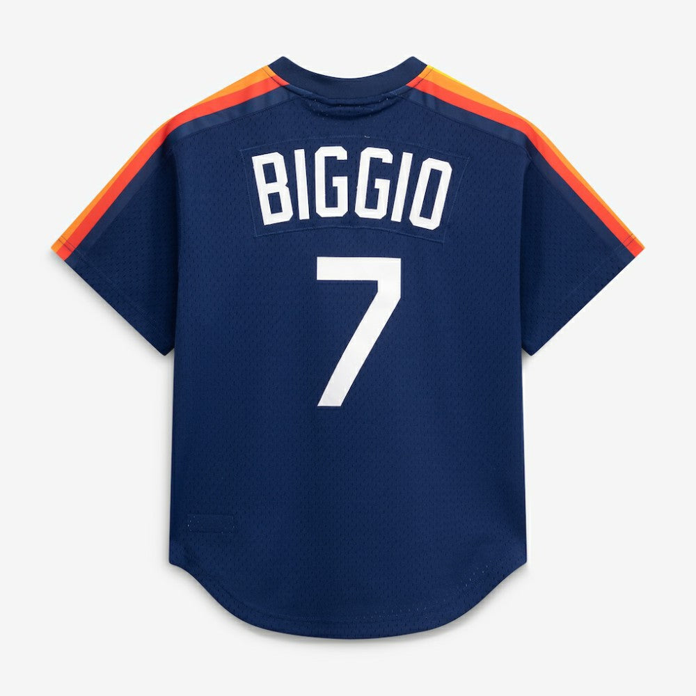 Craig Biggio Houston Astros Authentic Batting Practice Jersey Navy | Mitchell & Ness