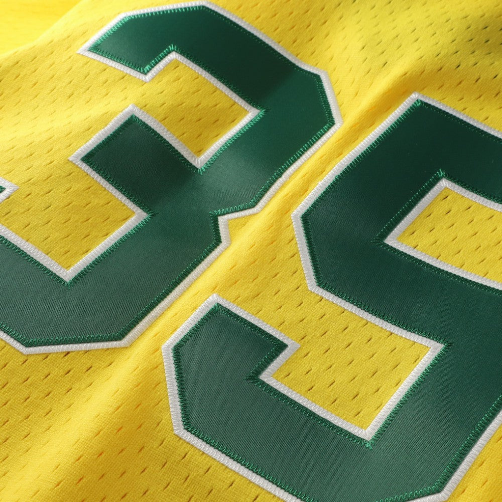Rickey Henderson Athletics Authentic Batting Practice Jersey - Yellow