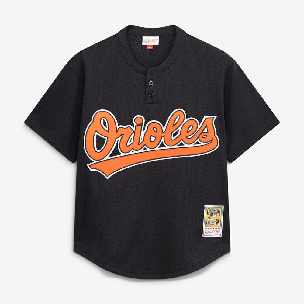 Cal Ripken Jr. Baltimore Orioles Authentic Batting Practice Jersey Black | Mitchell & Ness