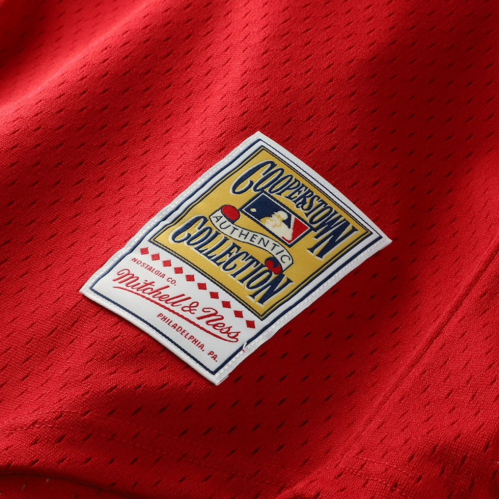 Ozzie Smith St. Louis Cardinals Authentic Batting Practice Jersey Scarlet | Mitchell & Ness