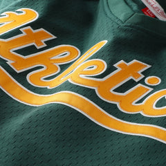 Rickey Henderson Athletics Authentic Batting Practice Jersey - Green