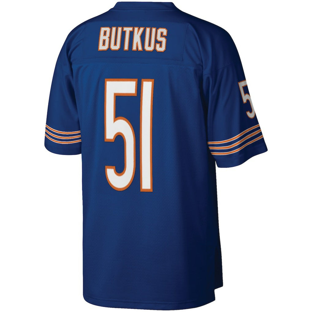 Dick Butkus Chicago Bears Retired Player Legacy Replica Jersey - Navy sale