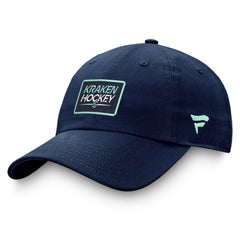 Seattle Kraken Fanatics Authentic Pro Prime Adjustable Hat – Deep Sea Blue