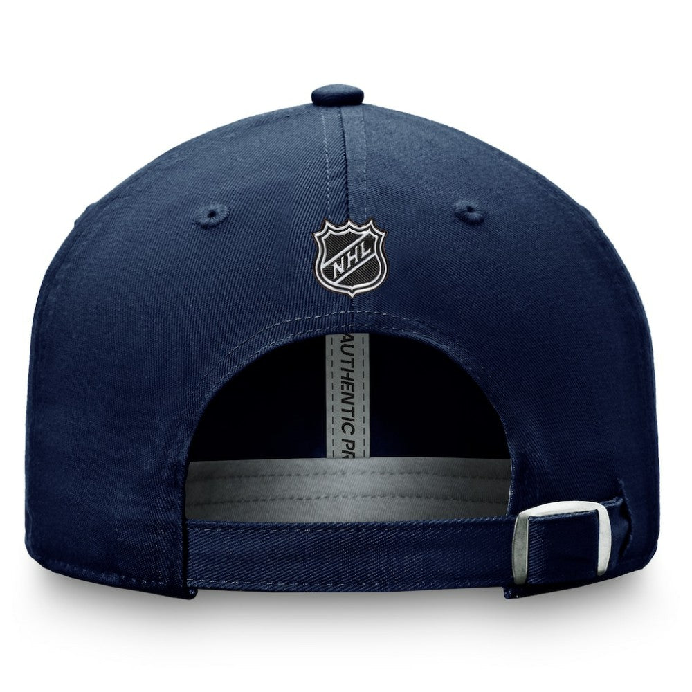 Seattle Kraken Fanatics Authentic Pro Prime Adjustable Hat – Deep Sea Blue