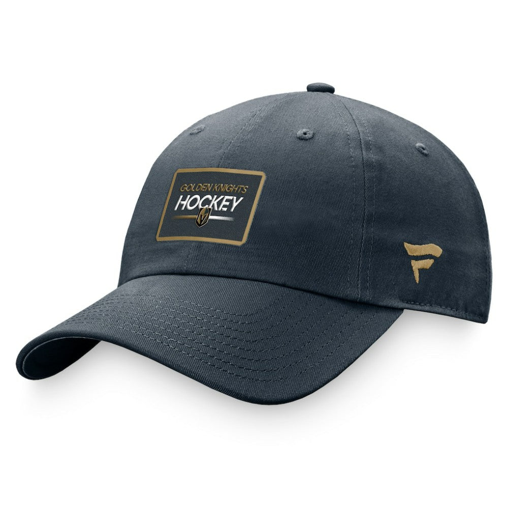 Vegas Golden Knights Fanatics Women's Authentic Pro Rink Adjustable Hat Charcoal