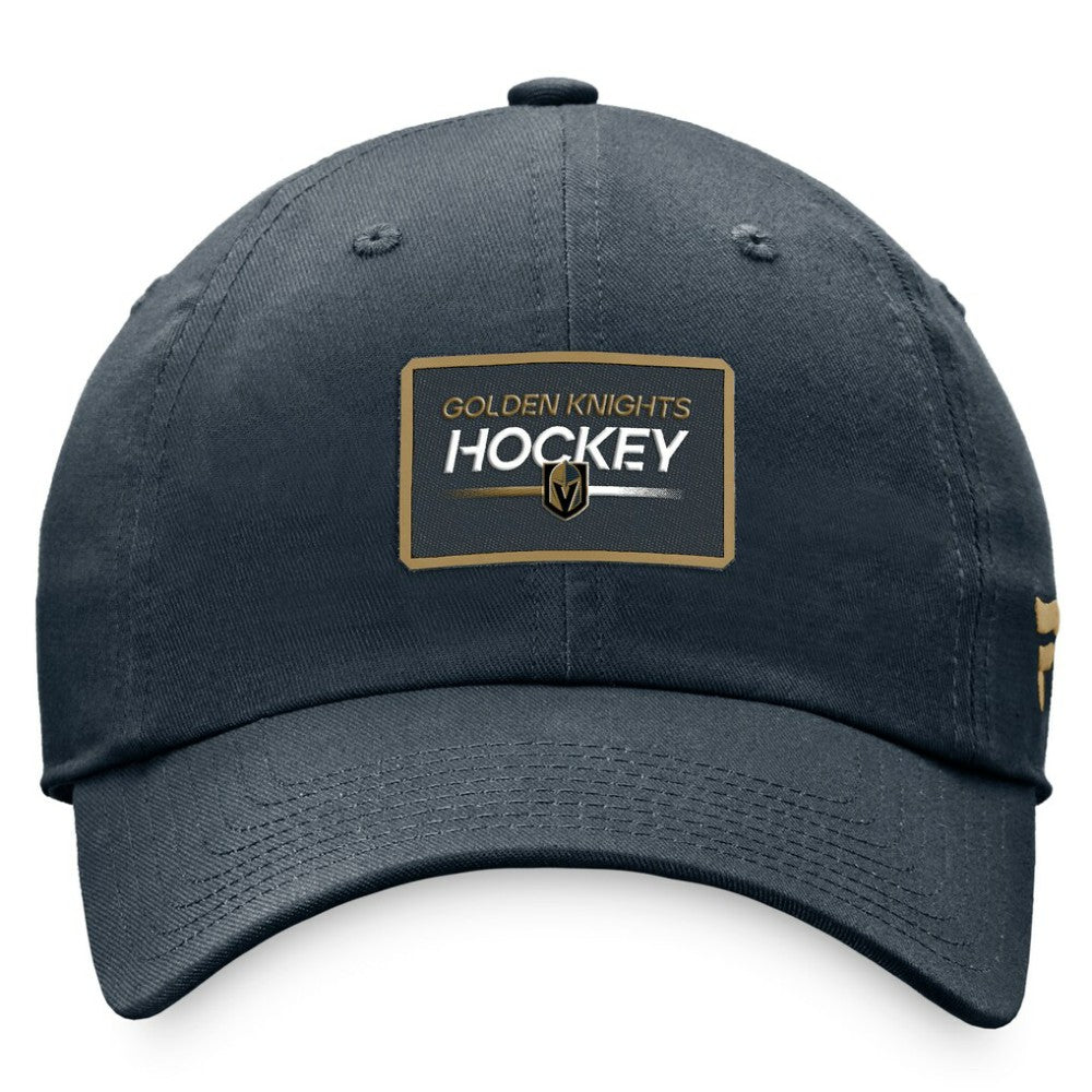 Vegas Golden Knights Fanatics Women's Authentic Pro Rink Adjustable Hat Charcoal