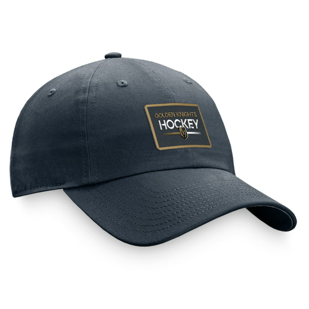 Vegas Golden Knights Fanatics Women's Authentic Pro Rink Adjustable Hat Charcoal