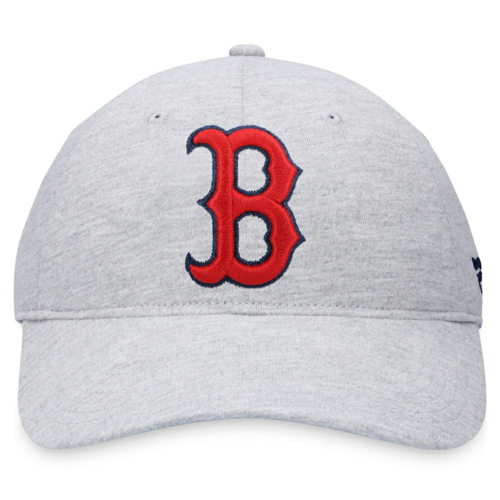 Boston Red Sox Logo Adjustable Hat Heather Gray