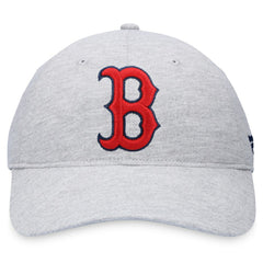 Boston Red Sox Logo Adjustable Hat Heather Gray