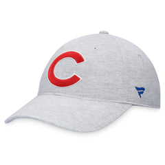 Chicago Cubs Logo Adjustable Hat Heather Gray