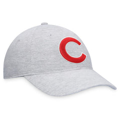 Chicago Cubs Logo Adjustable Hat Heather Gray