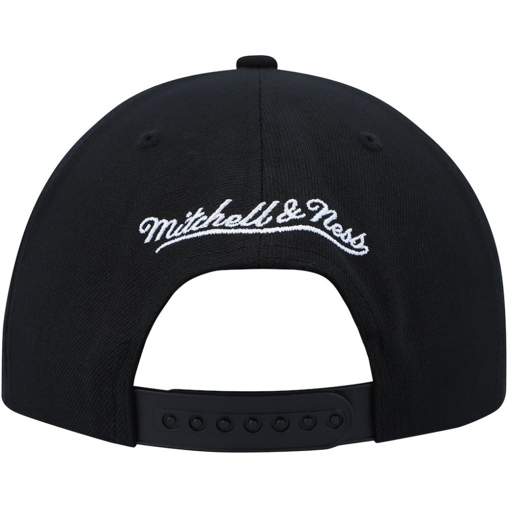 Pittsburgh Penguins Mitchell & Ness Vintage Hat Trick Snapback Hat Black
