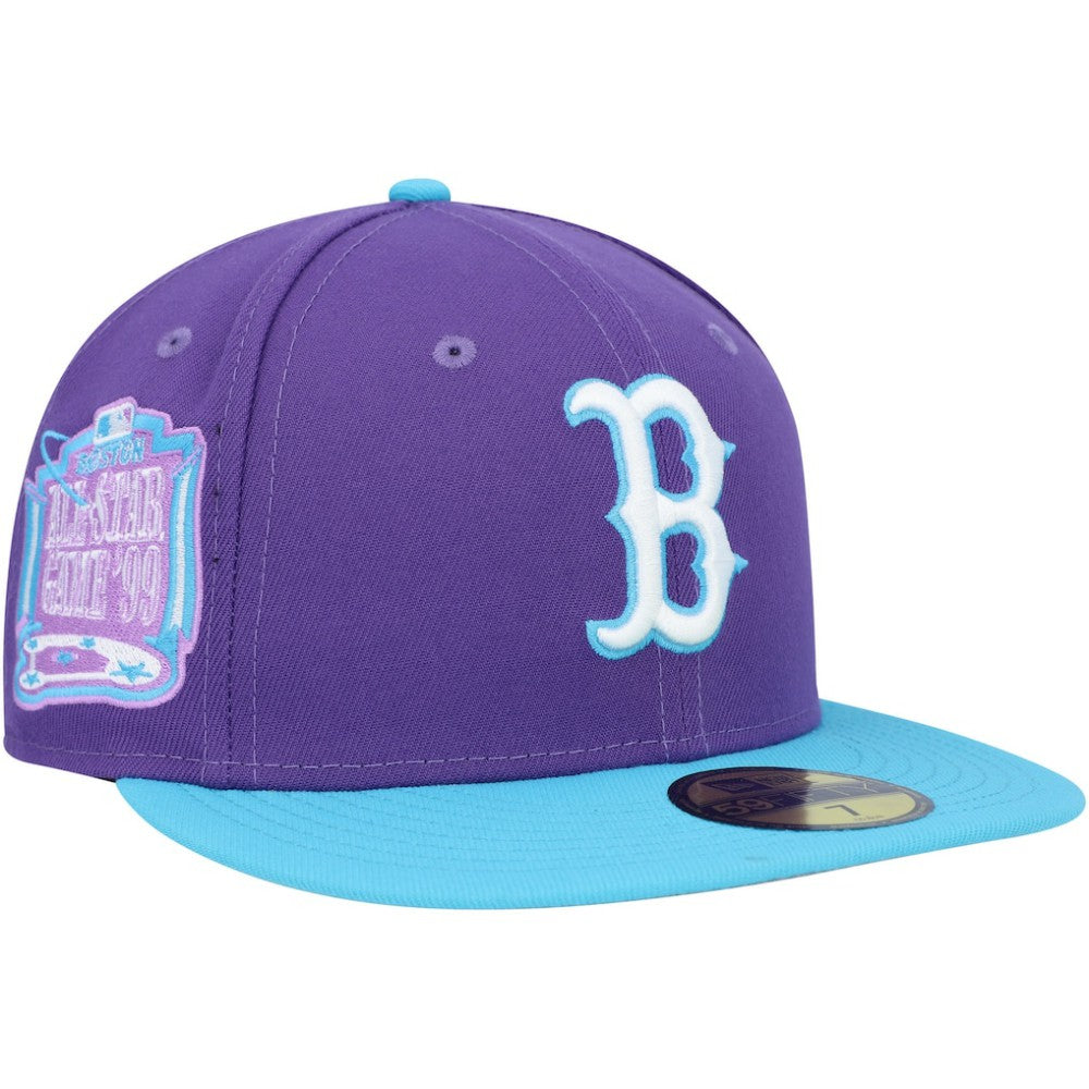 Boston Red Sox Vice 59FIFTY Fitted Hat Purple | New Era