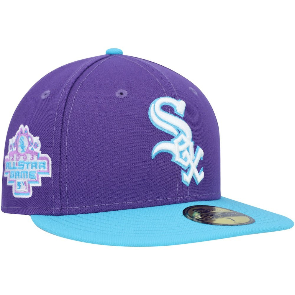 Chicago White Sox Vice 59FIFTY Fitted Hat Purple | New Era