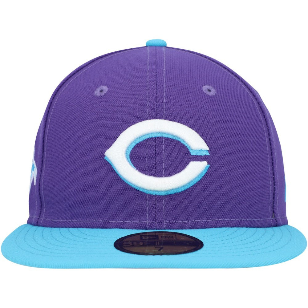 Cincinnati Reds Vice 59FIFTY Fitted Hat Purple | New Era