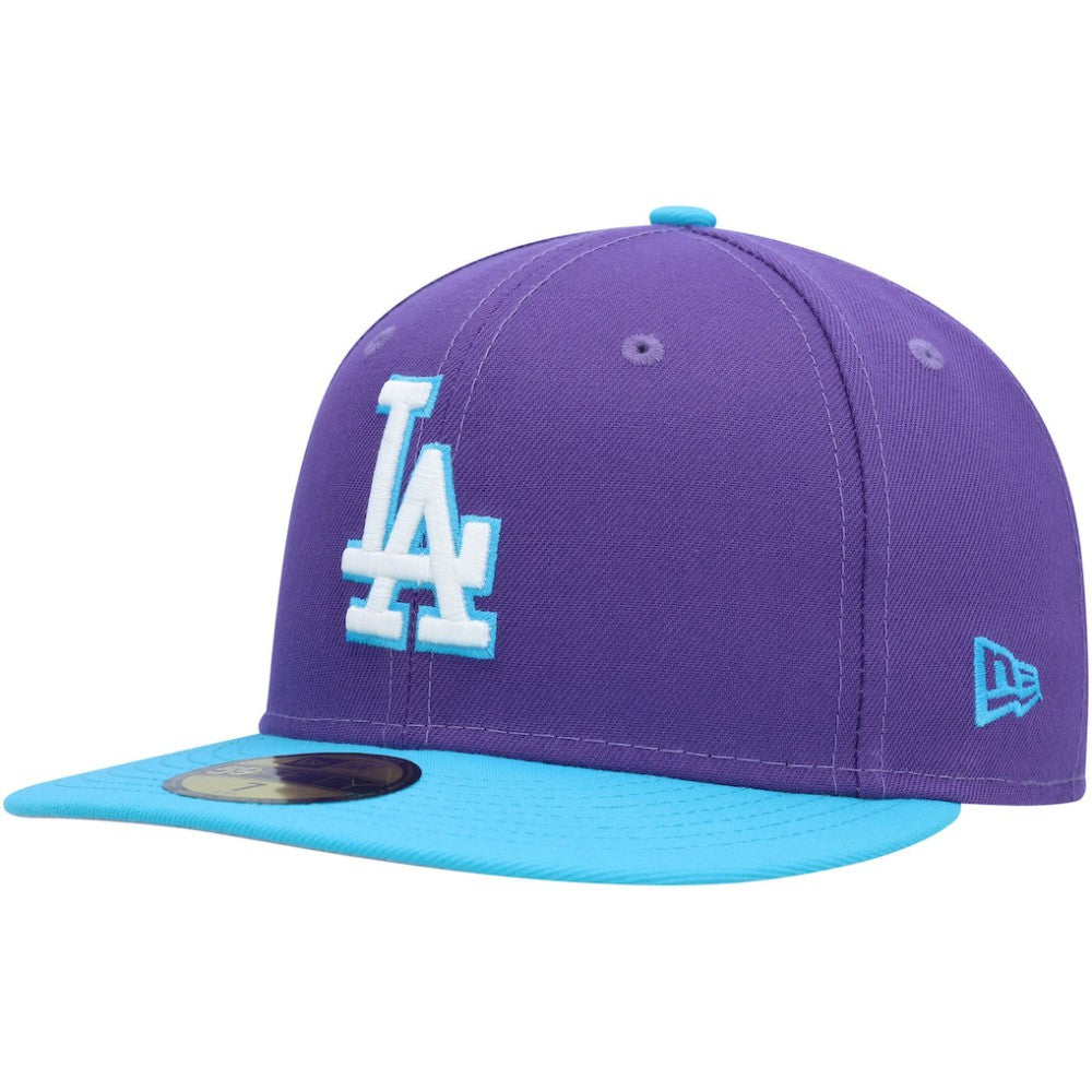 Los Angeles Dodgers Vice 59FIFTY Fitted Hat Purple | New Era