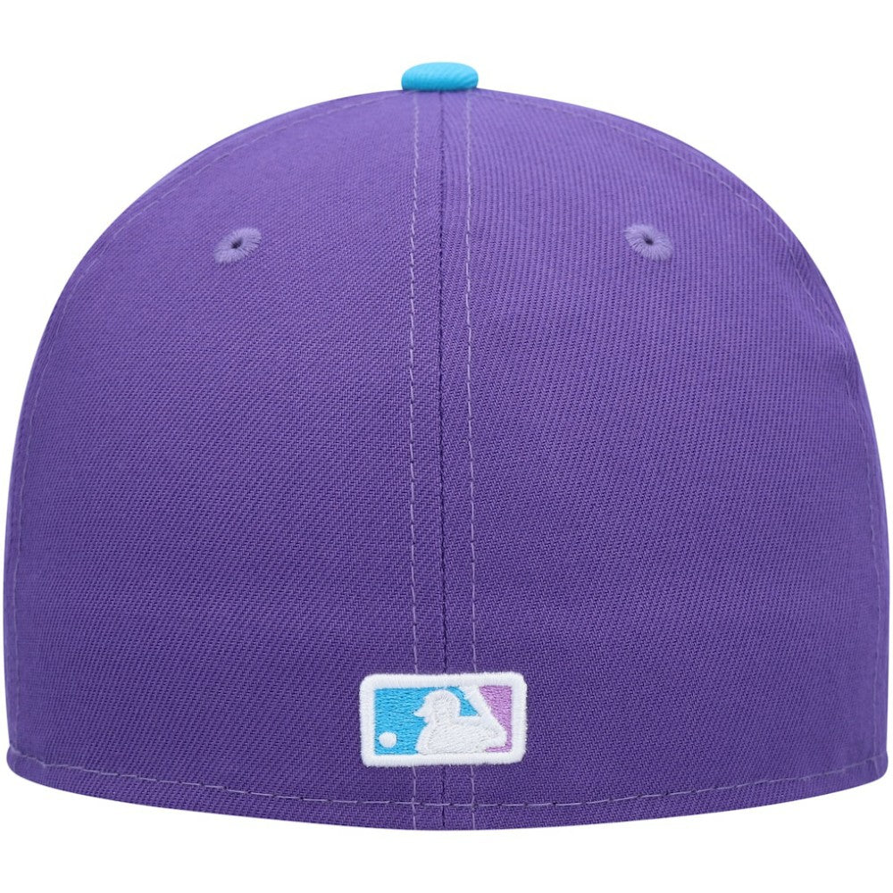 Los Angeles Dodgers Vice 59FIFTY Fitted Hat Purple | New Era