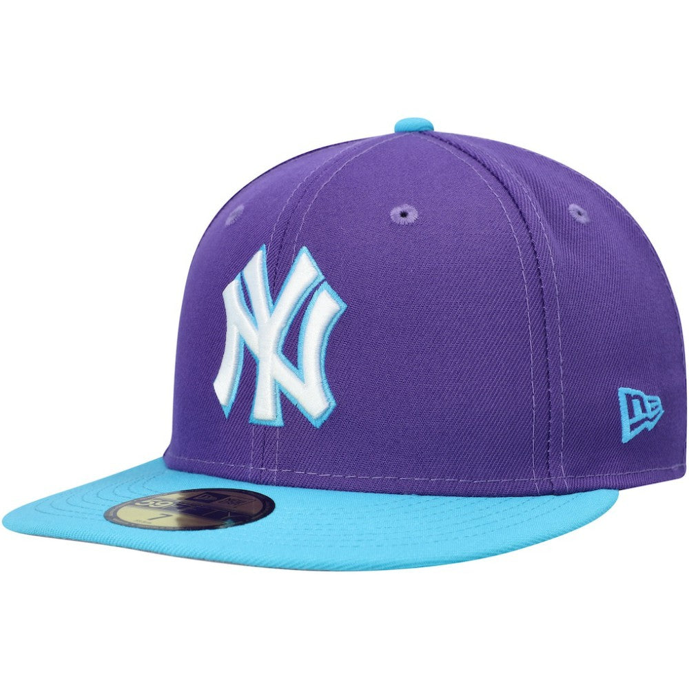 New York Yankees Vice 59FIFTY Fitted Hat Purple | New Era