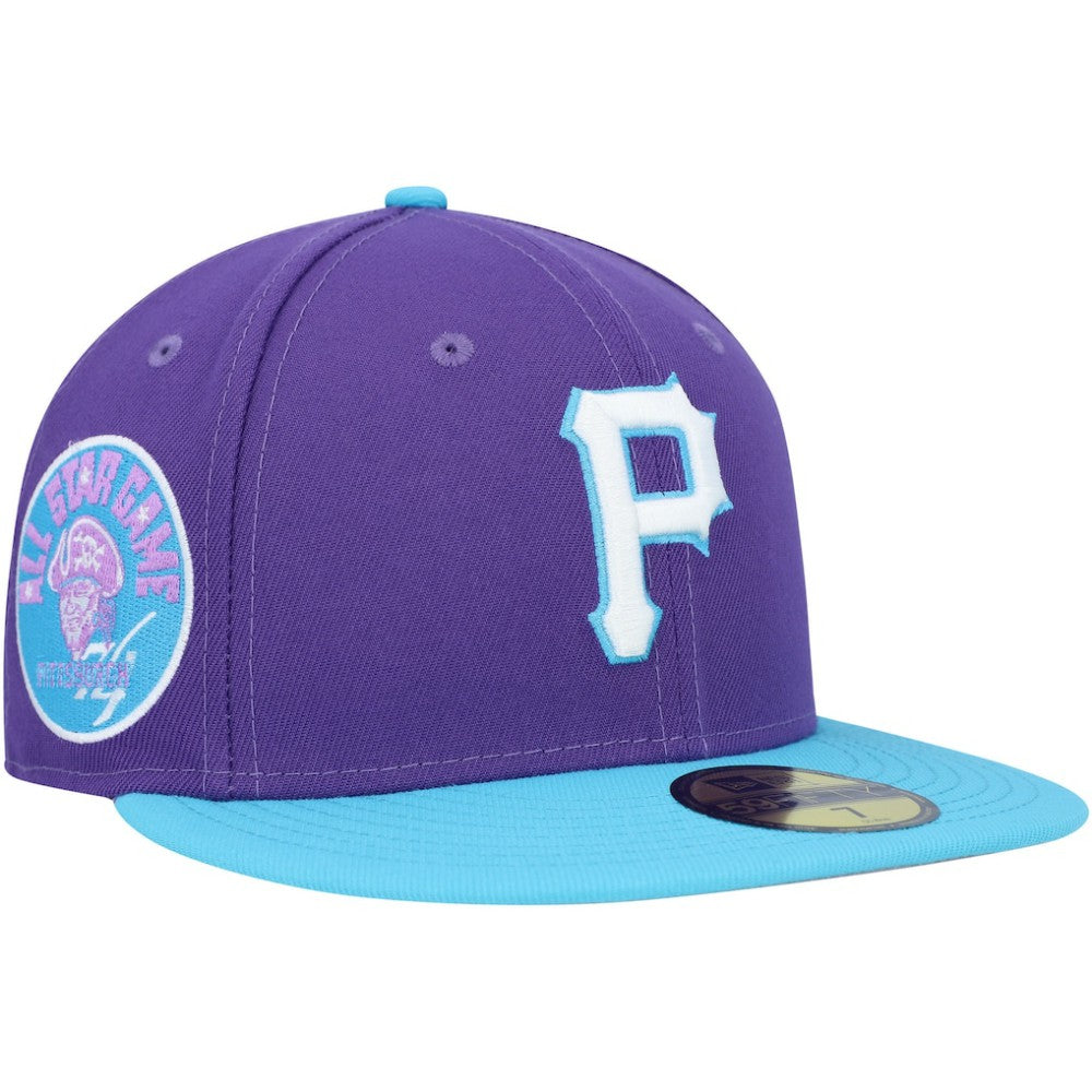 Pittsburgh Pirates Vice 59FIFTY Fitted Hat Purple | New Era