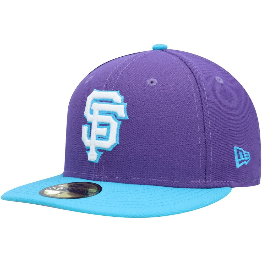 San Francisco Giants Vice 59FIFTY Fitted Hat Purple | New Era