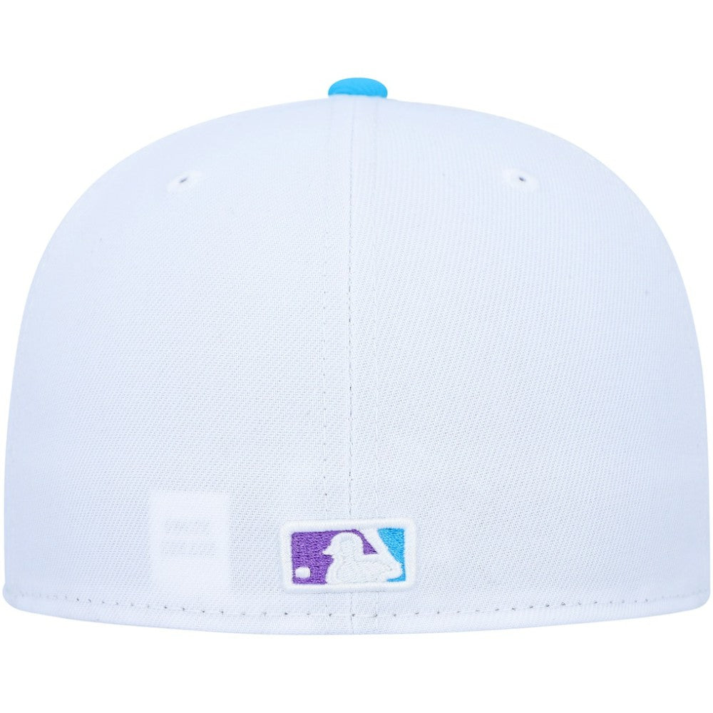 Chicago White Sox Comiskey Park 75th Anniversary Vice 59FIFTY Fitted Hat White | New Era