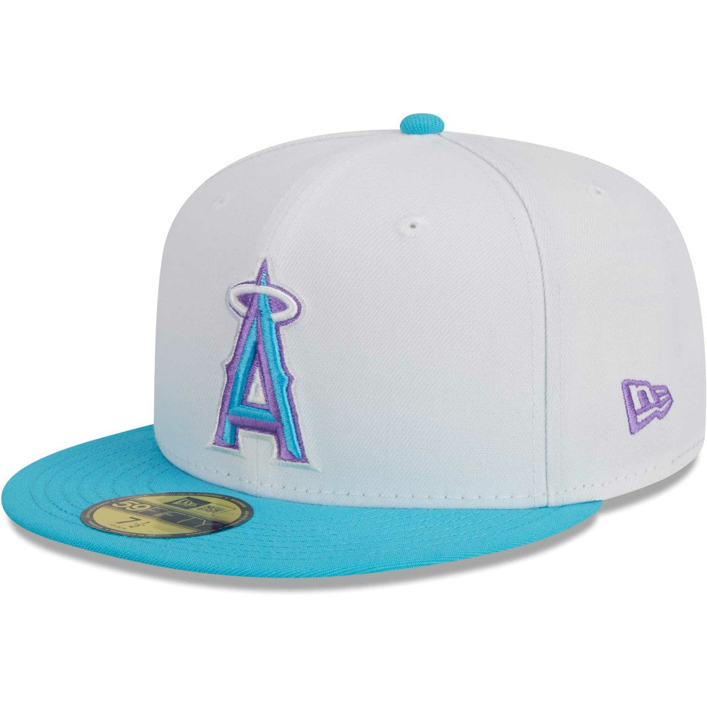 Los Angeles Angels  Vice 59FIFTY Fitted Hat White | New Era