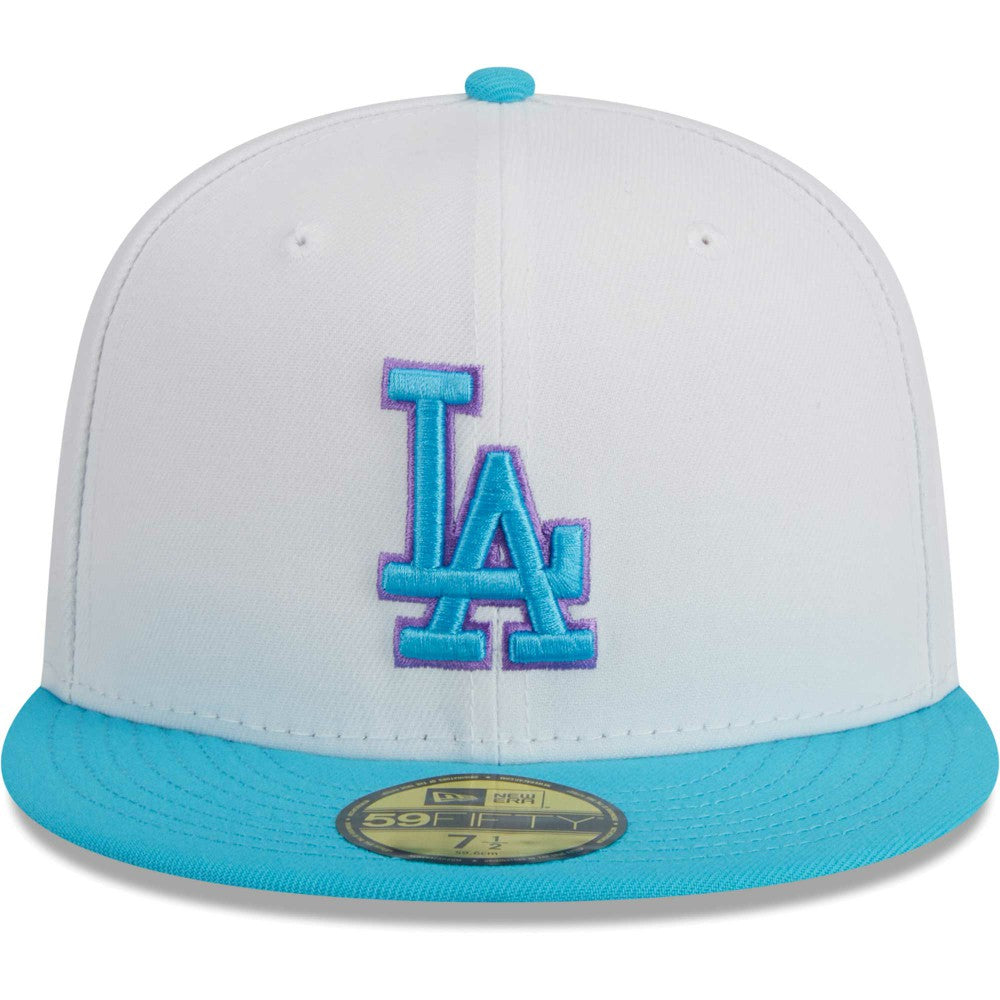 Los Angeles Dodgers  Vice 59FIFTY Fitted Hat White | New Era