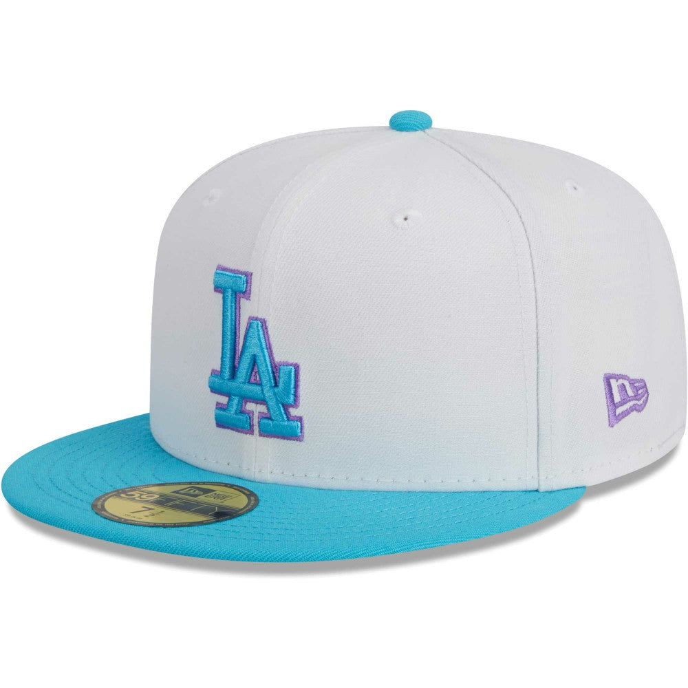 Los Angeles Dodgers  Vice 59FIFTY Fitted Hat White | New Era