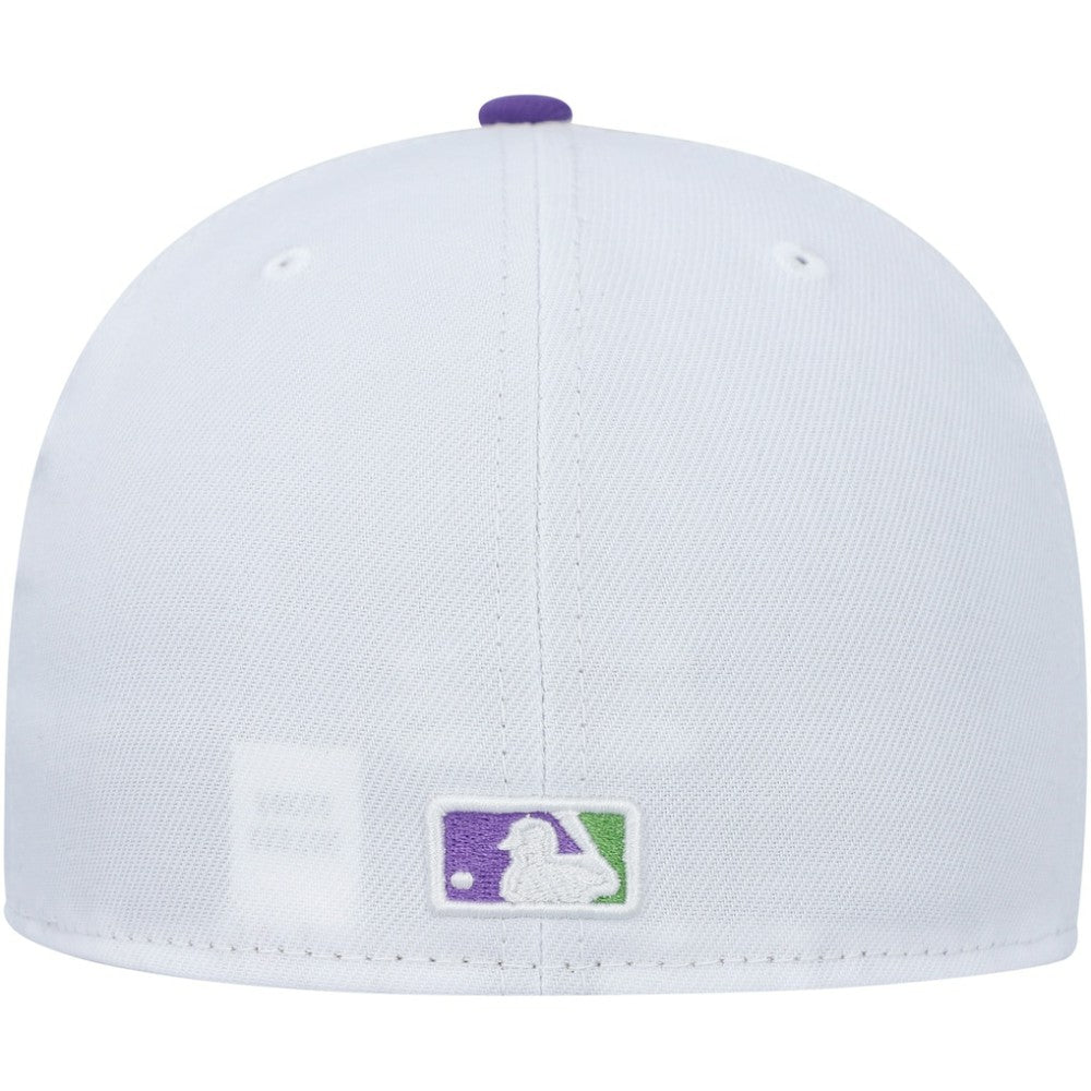 Boston Red Sox  Side Patch 59FIFTY Fitted Hat White | New Era