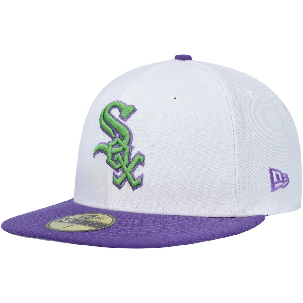 Chicago White Sox  Side Patch 59FIFTY Fitted Hat White | New Era