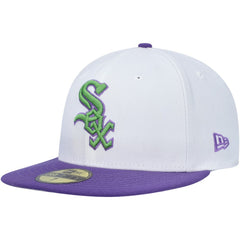 Chicago White Sox  Side Patch 59FIFTY Fitted Hat White | New Era