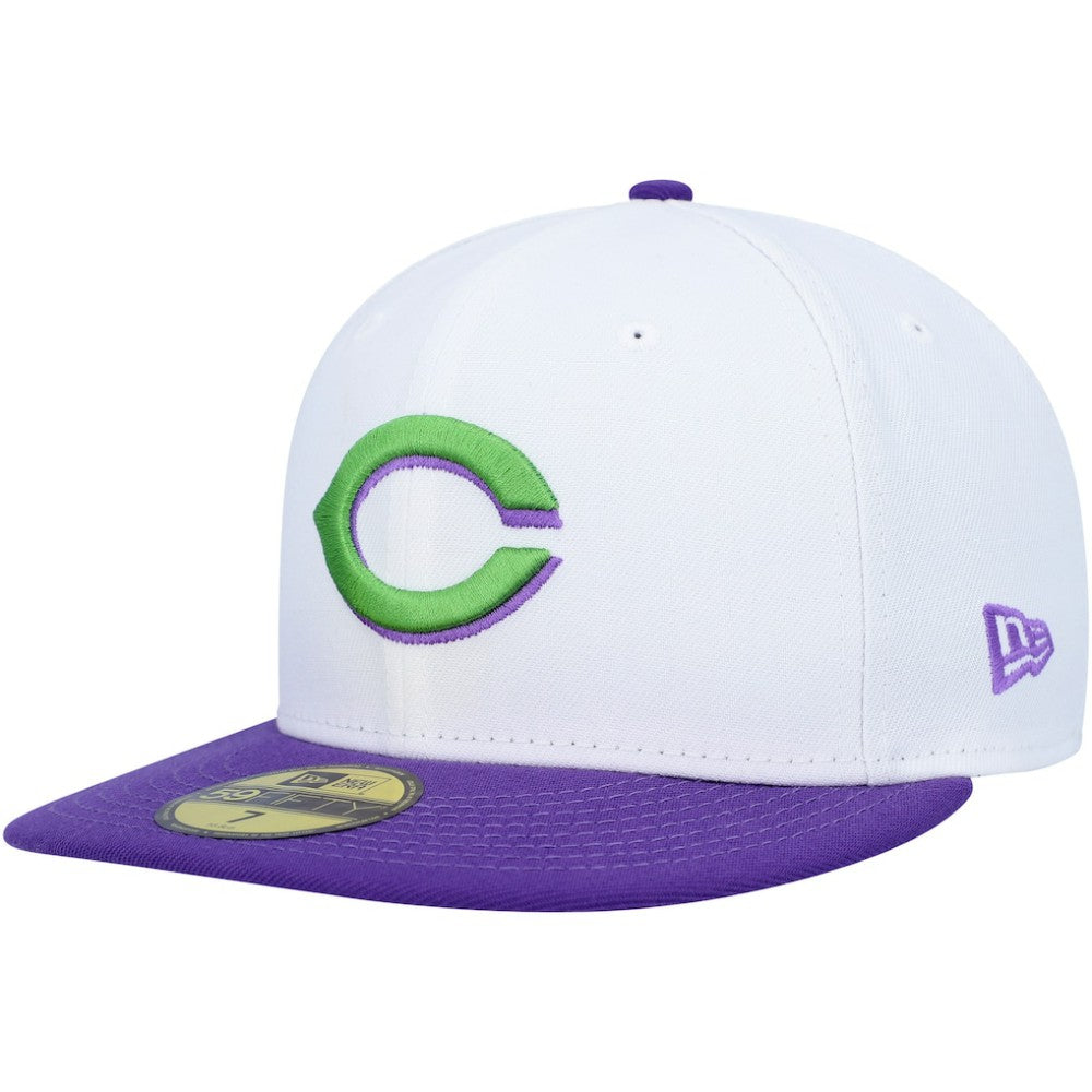 Cincinnati Reds 1990 World Series Side Patch 59FIFTY Fitted Hat White | New Era