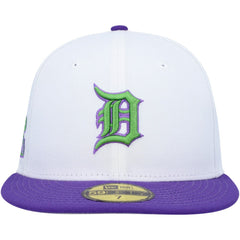 Detroit Tigers 1984 World Series Side Patch 59FIFTY Fitted Hat White | New Era
