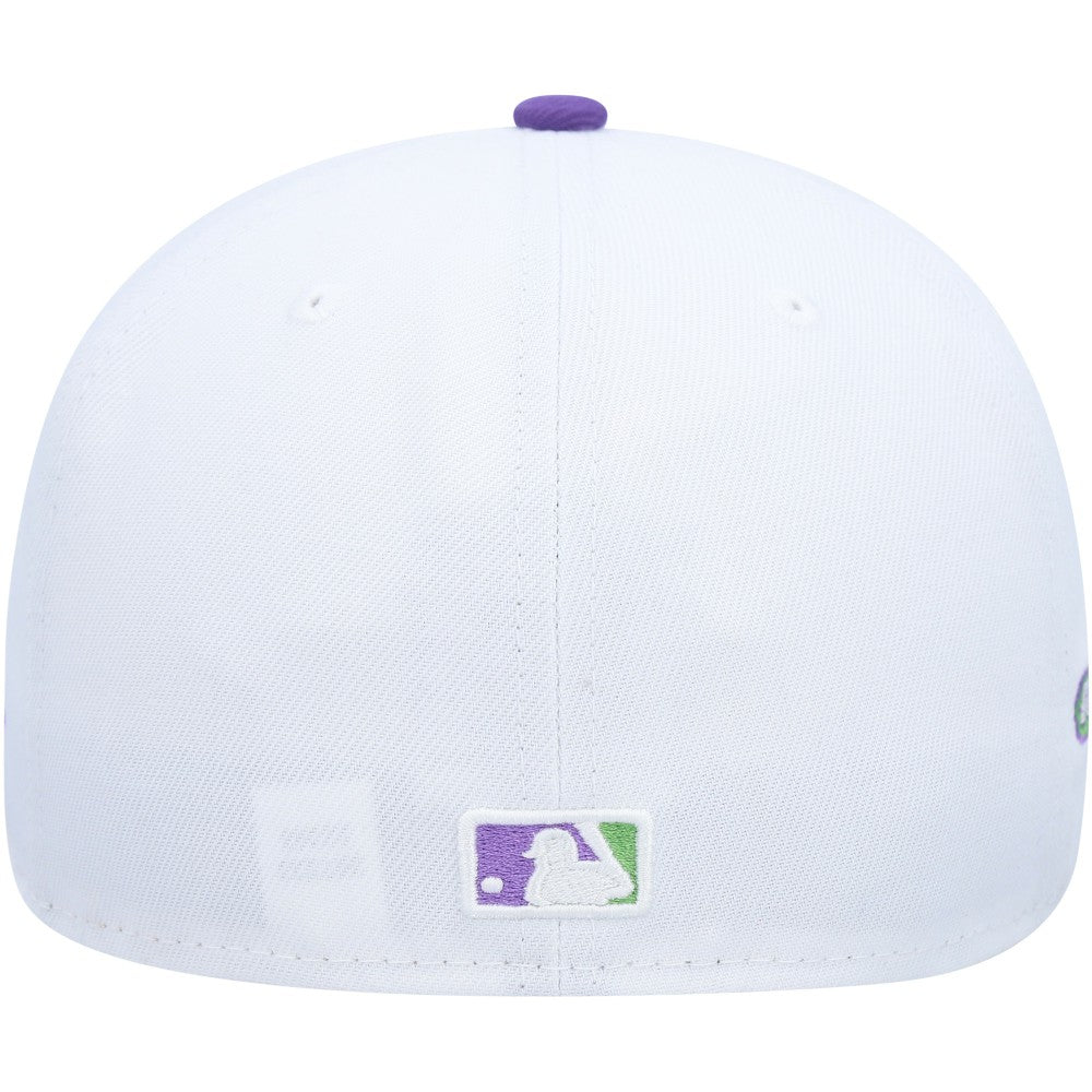 Los Angeles Angels 2002 World Series Side Patch 59FIFTY Fitted Hat White | New Era