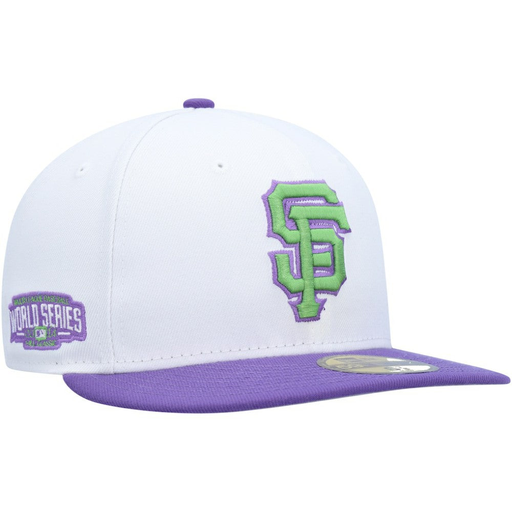 San Francisco Giants 2014 World Series Side Patch 59FIFTY Fitted Hat White | New Era
