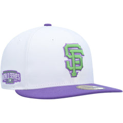 San Francisco Giants 2014 World Series Side Patch 59FIFTY Fitted Hat White | New Era