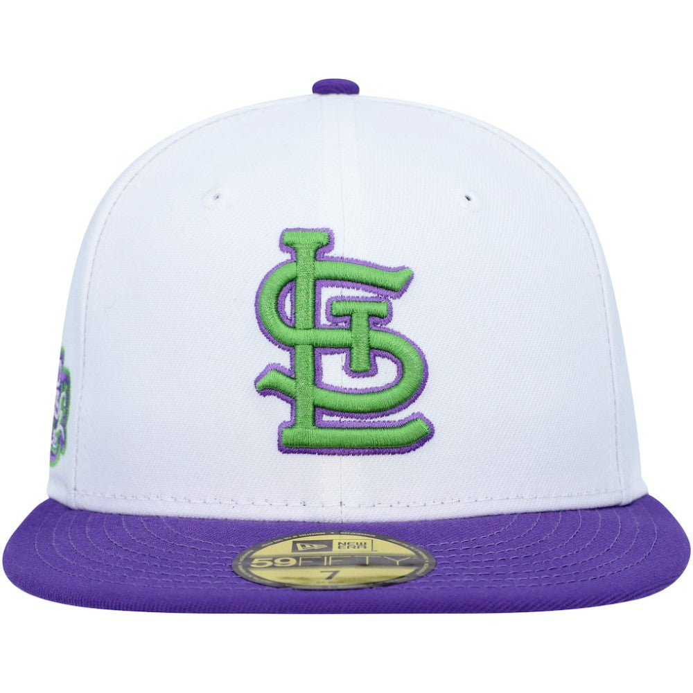 St. Louis Cardinals 2011 World Series Side Patch 59FIFTY Fitted Hat White | New Era