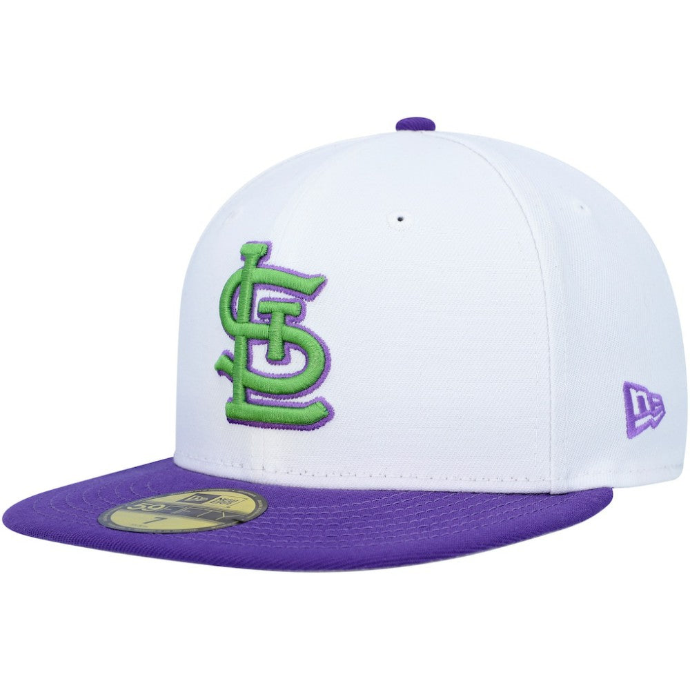 St. Louis Cardinals 2011 World Series Side Patch 59FIFTY Fitted Hat White | New Era