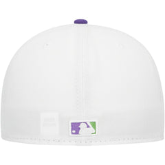 Tampa Bay Rays  Side Patch 59FIFTY Fitted Hat White | New Era