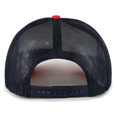 Boston Red Sox Foam Front Script Trucker Snapback Hat White | 47 brand