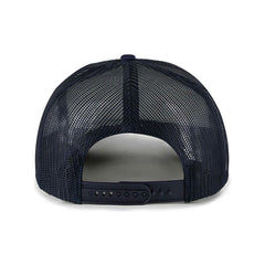 New York Yankees Foam Front Script Trucker Snapback Hat White | 47 brand