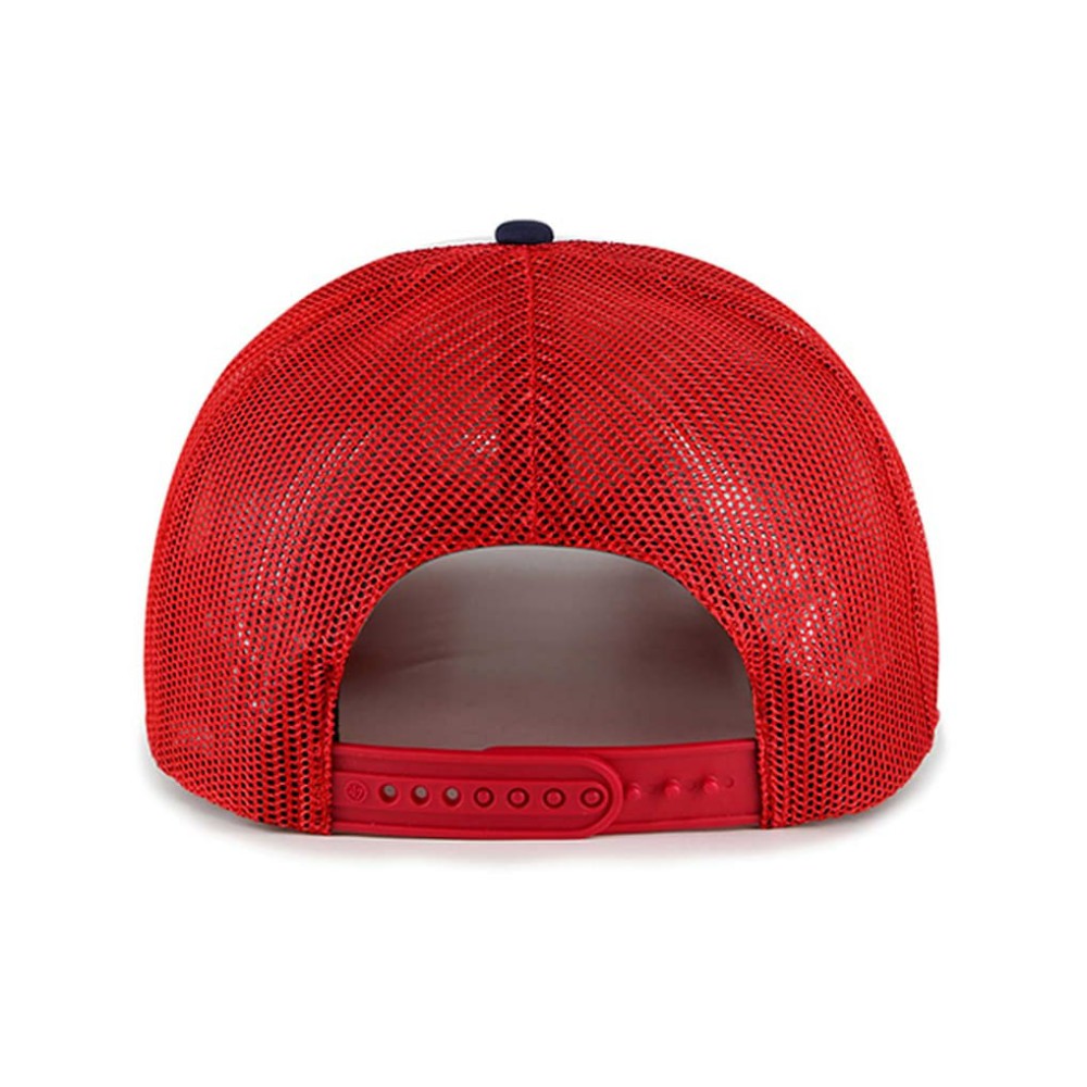St. Louis Cardinals Foam Front Script Trucker Snapback Hat White | 47 brand