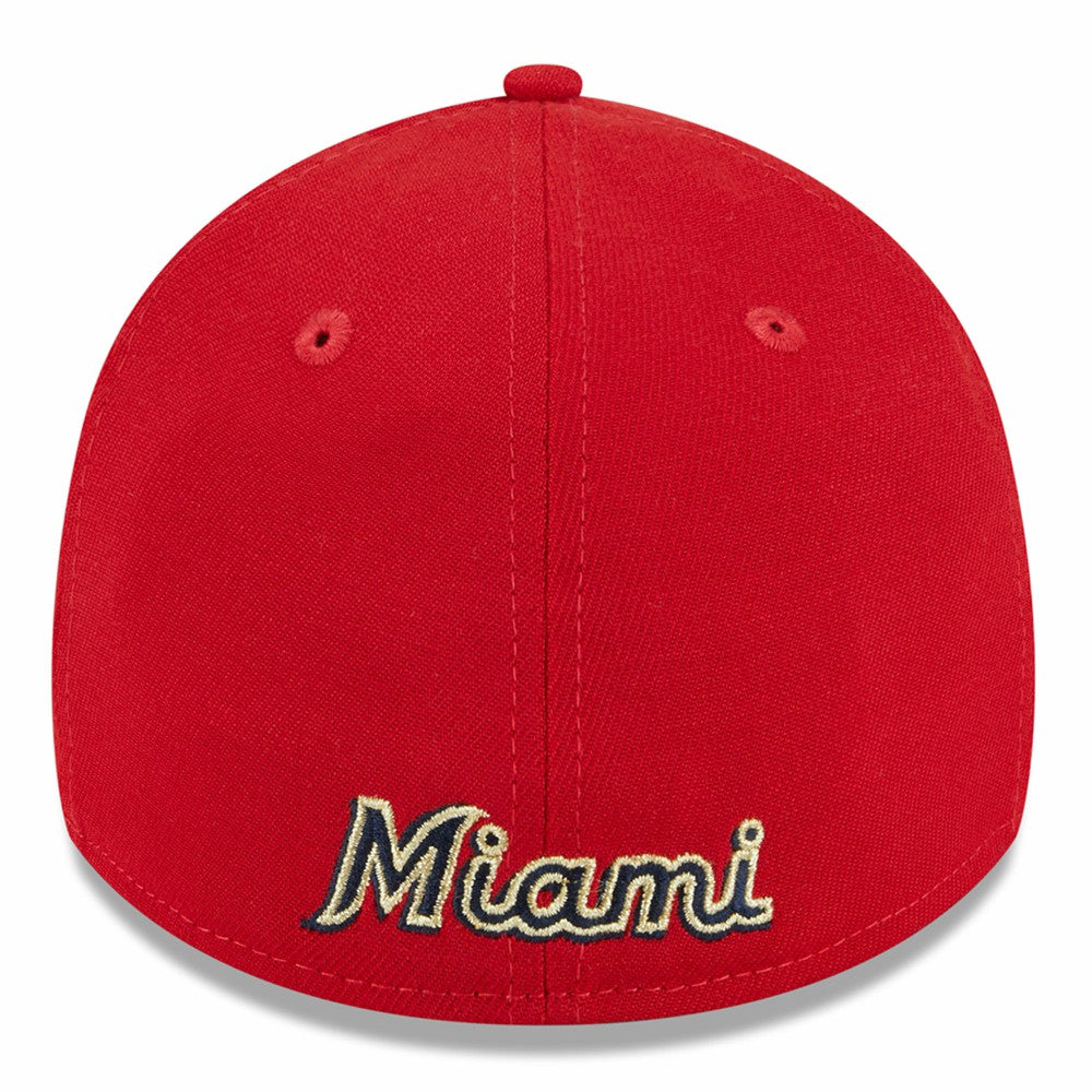 Miami Marlins 2023 Fourth of July 39THIRTY Flex Hat Red | New Era